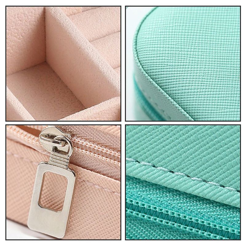 Joyero Niña Personalizado Joyero Viaje Enrollable Nuangela Joyero Pequeño Organizador De Joyas De Viaje, Estuche Portátil Joyero Enrollable Mini Joyero Viaje