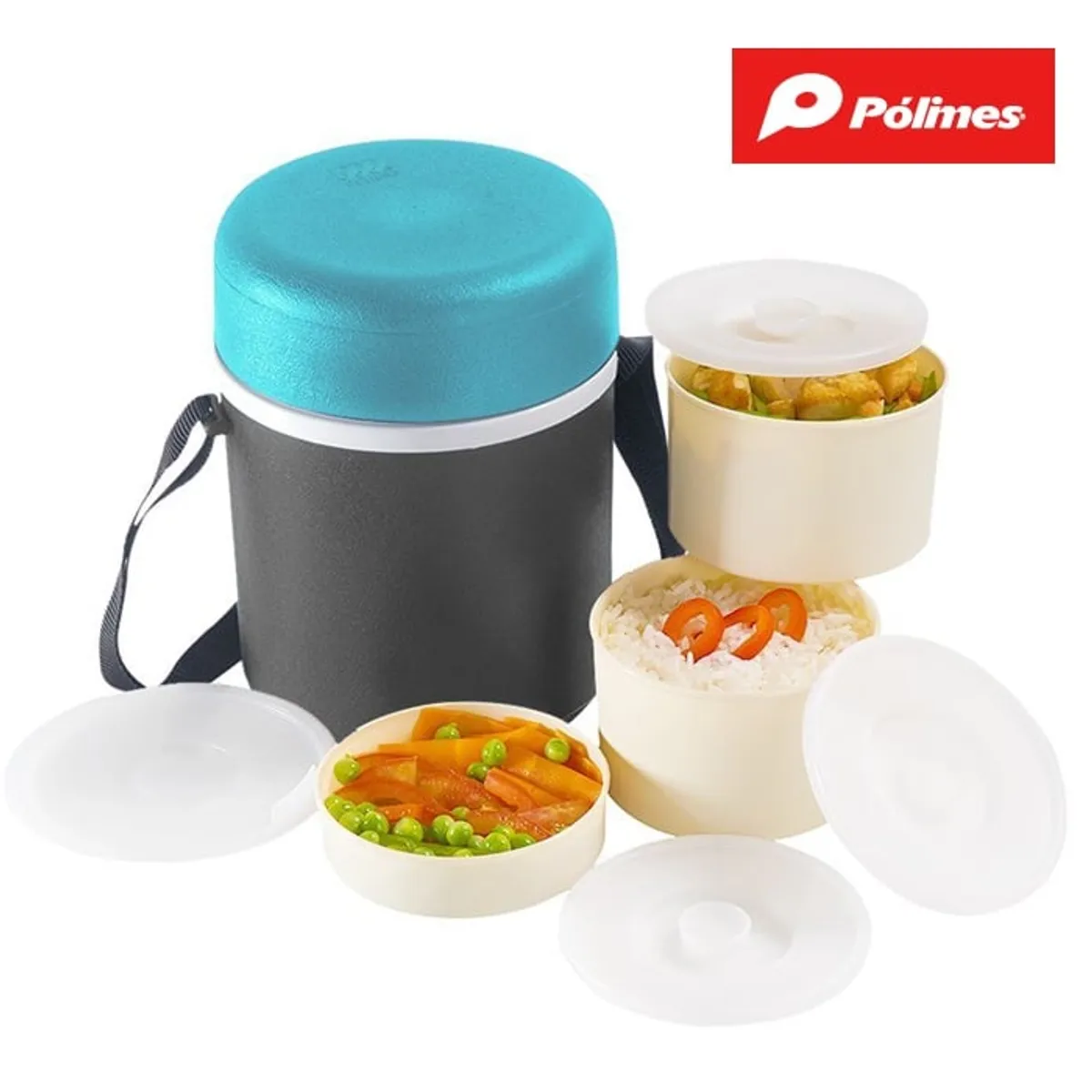 POLIMES - Lonchera Termica para alimentos POLIMES -100% CALIDAD