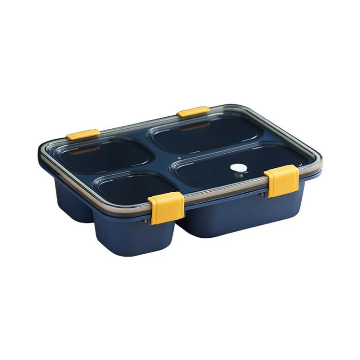 S/M - Lonchera de Alimentos 4 Divisiones + Cubierto 1250 ML