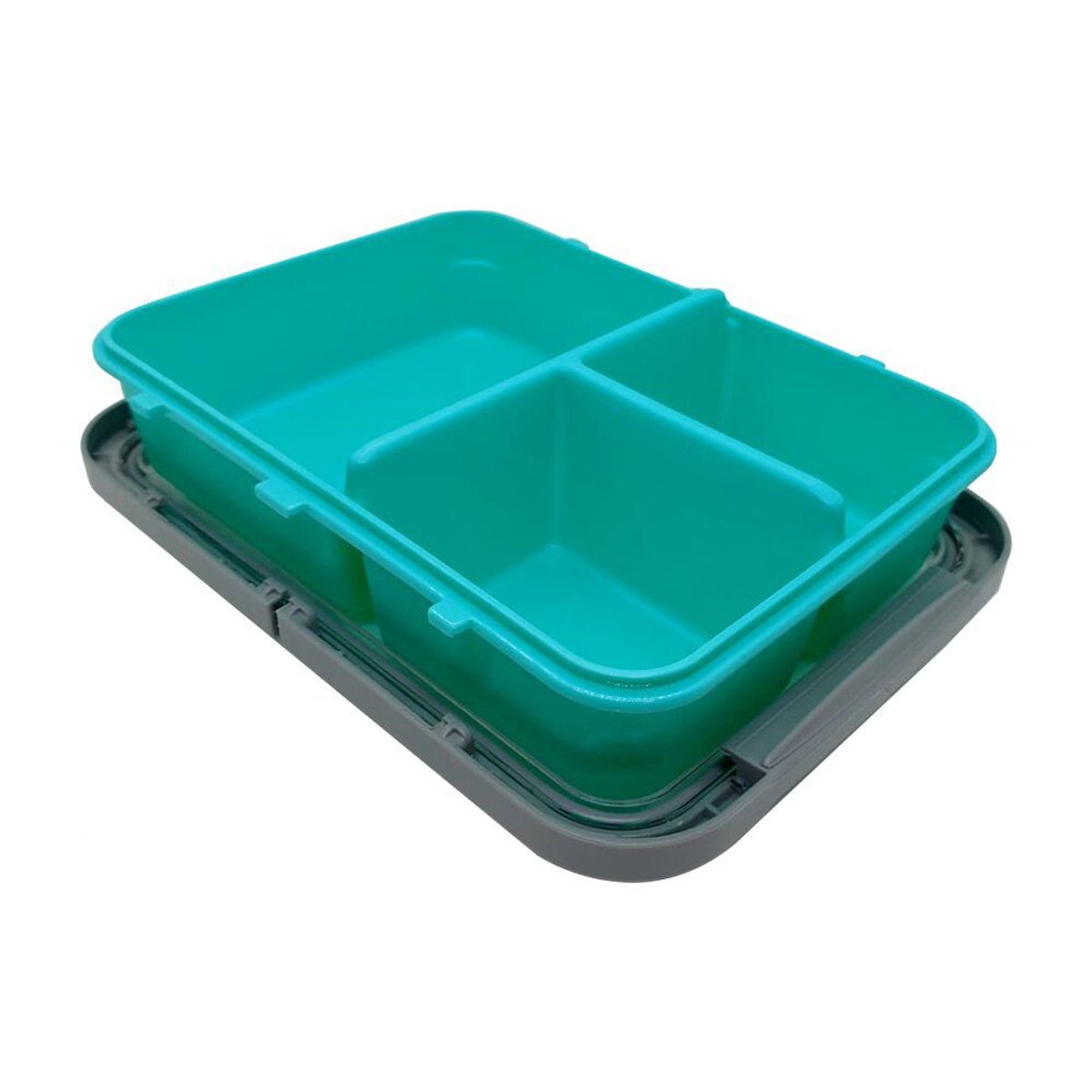 S/M - Lonchera de Alimentos 3 Divisiones 1500 ML - VERDE JADE