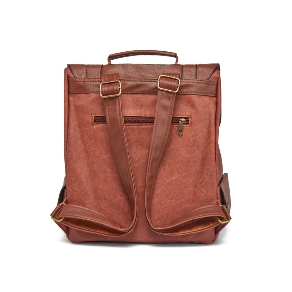 OLD TRIPPER - Mochila Mujer Retro Bag Sahara - Marrón