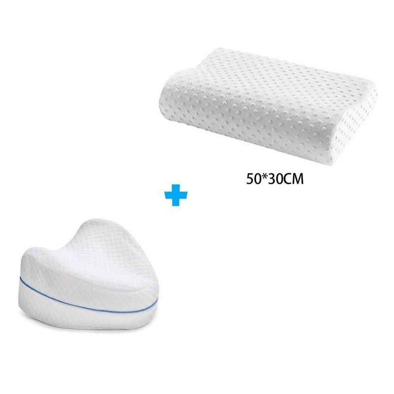 GENERICO - Pack Almohada Memory Pillow  Pierna Ergonómica
