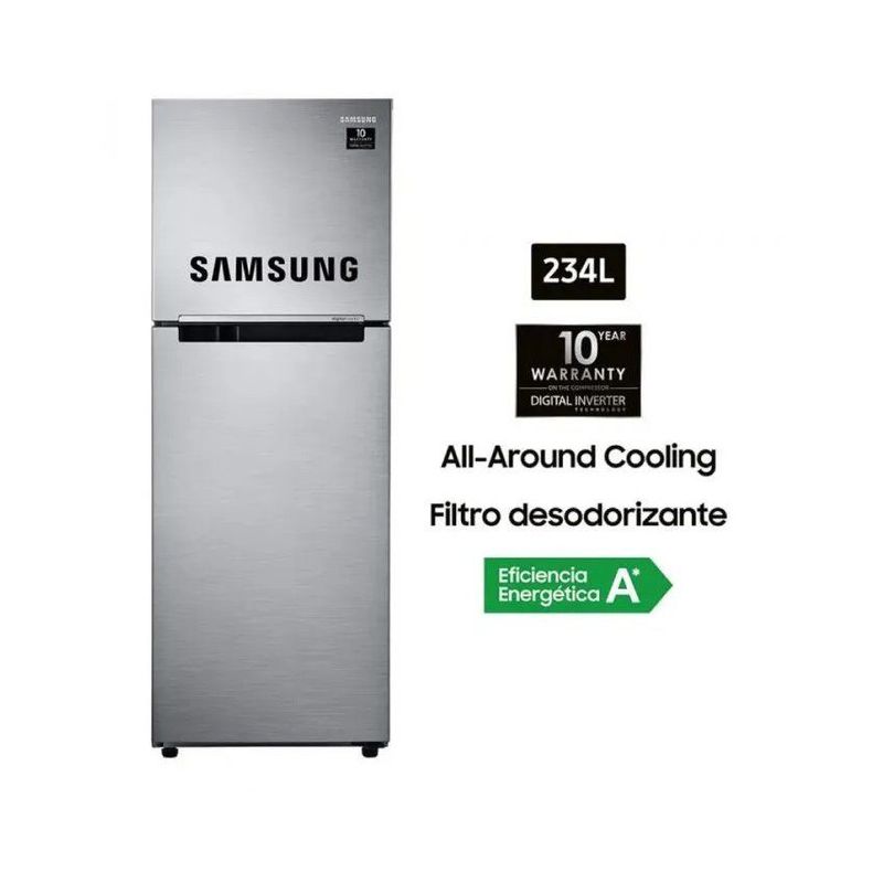 SAMSUNG - Refrigeradora No Frost 234Lts Samsung RT22FARADS8