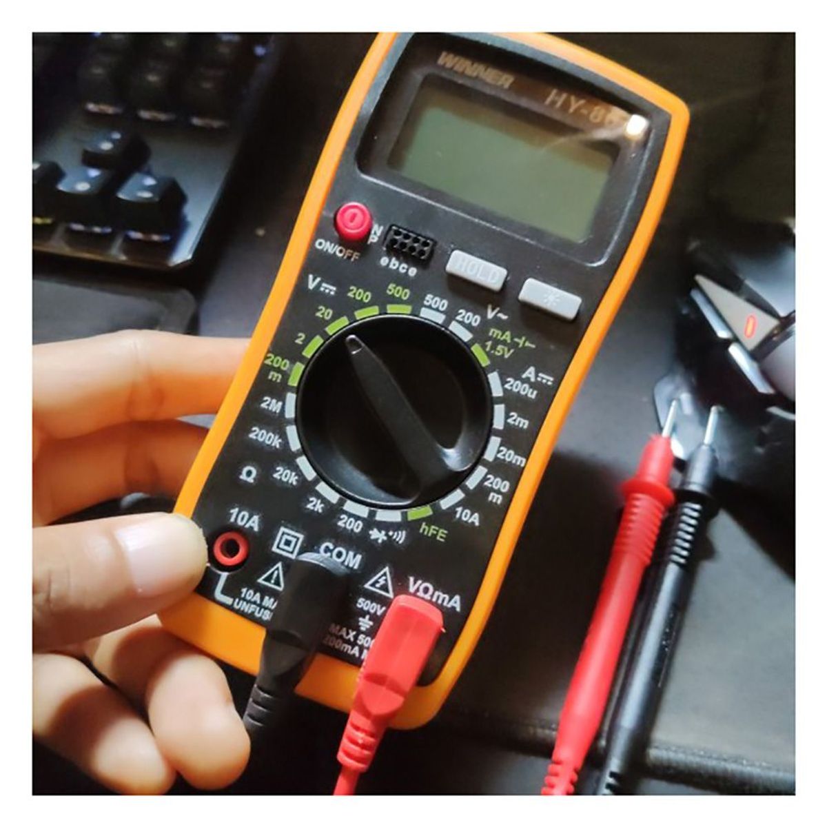 SAMWIN - Multimetro digital hy86 electronicos aficionados tecnicos