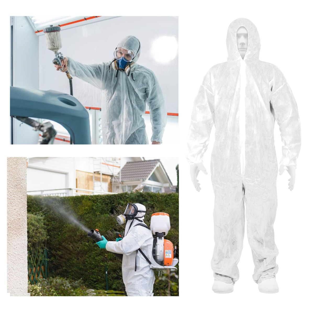 TRUPER - Overol traje tyvek mameluco pintor talla G truper