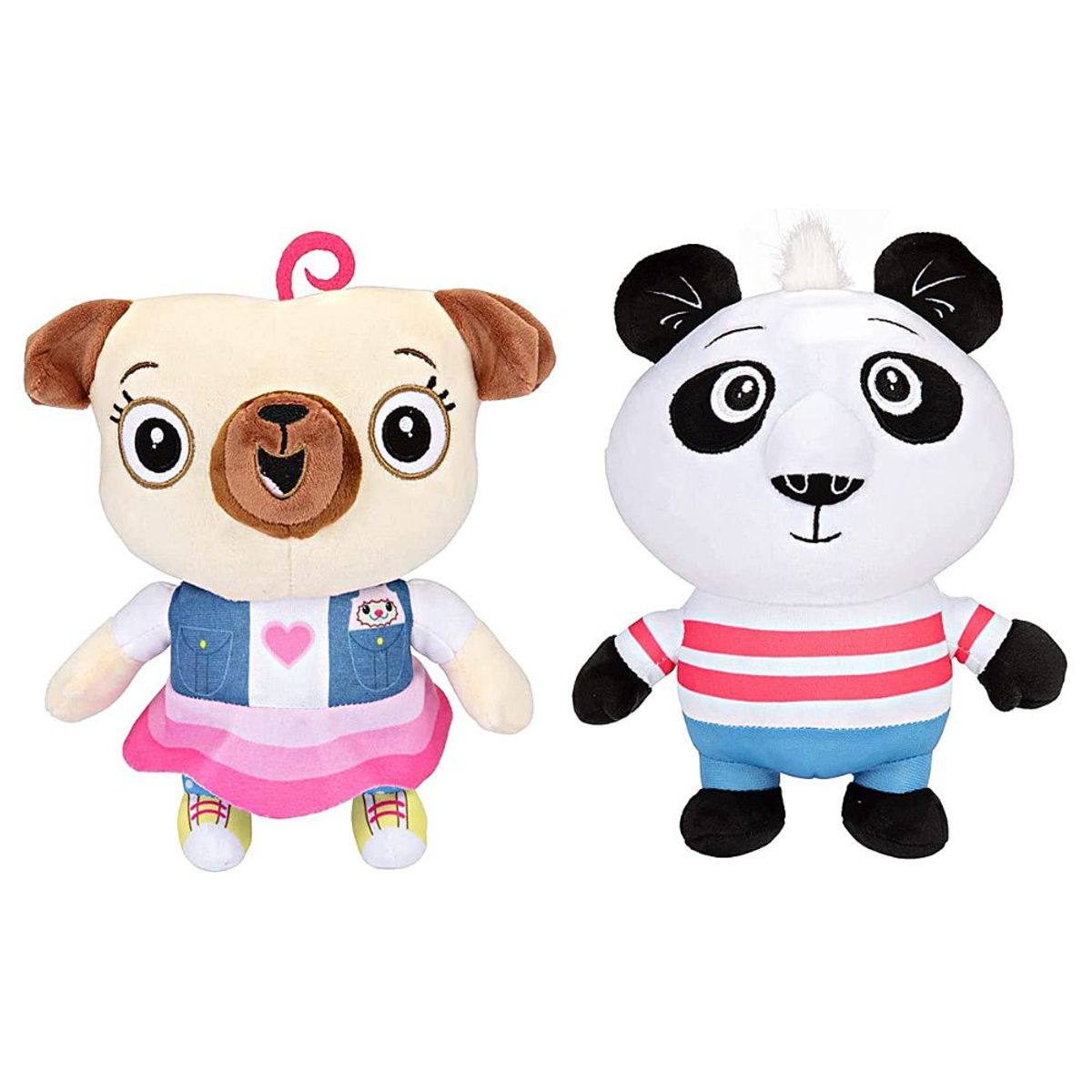 JAKKS PACIFIC - Pack de Peluches Chip y Potato - Chip y Nico