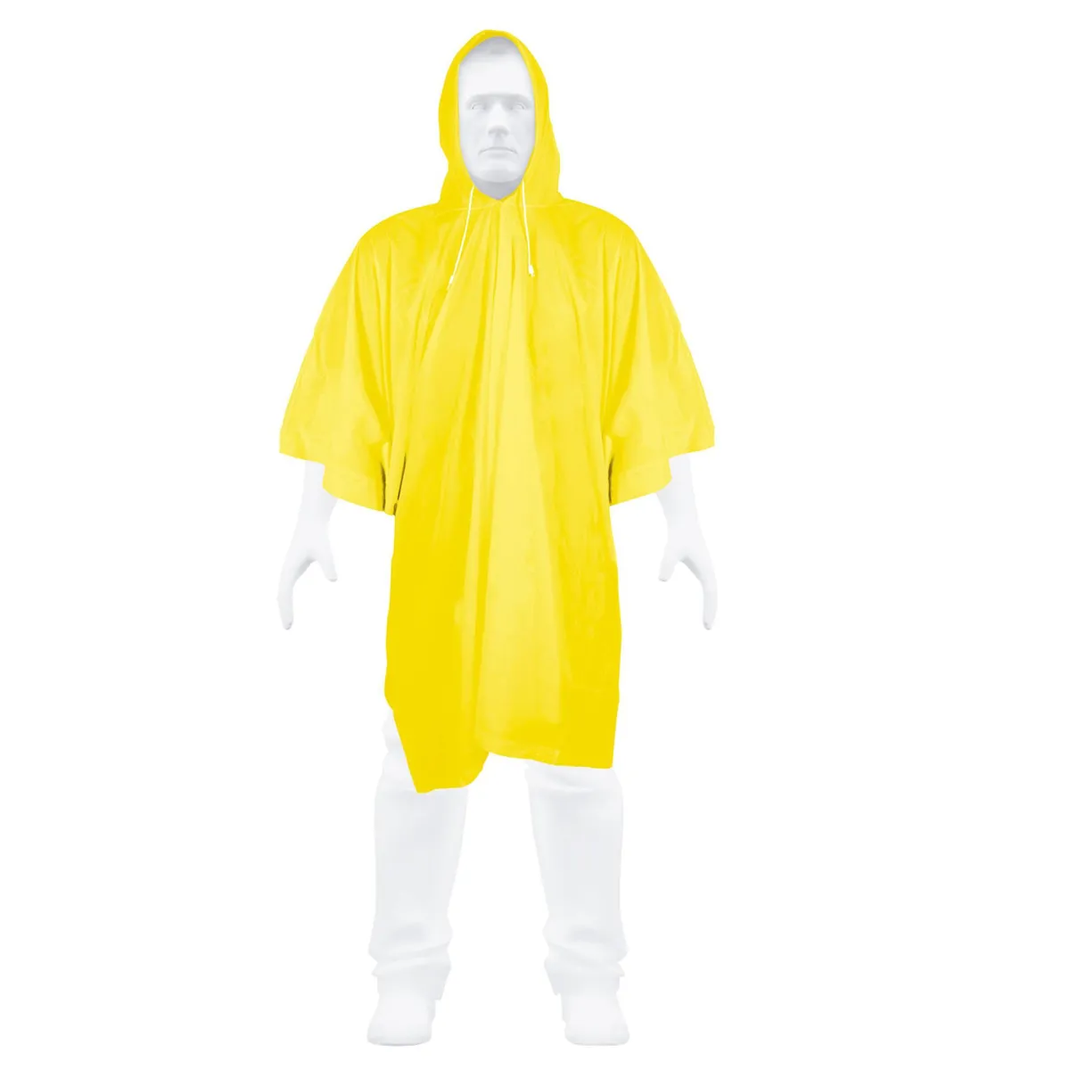 TRUPER - Poncho de lluvia grueso pvc, UNITALLA  truper