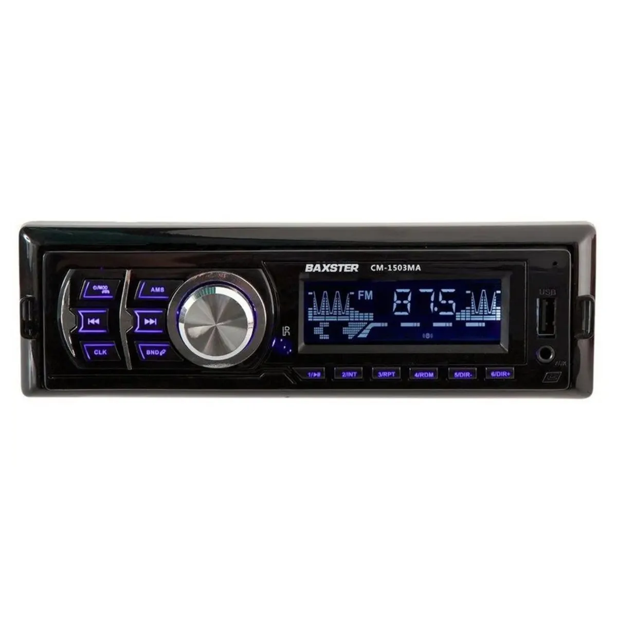 GENERICO - Autoradio Bluetooth AUX Desmontable USB SD BRAX&STERN CM-1503MA