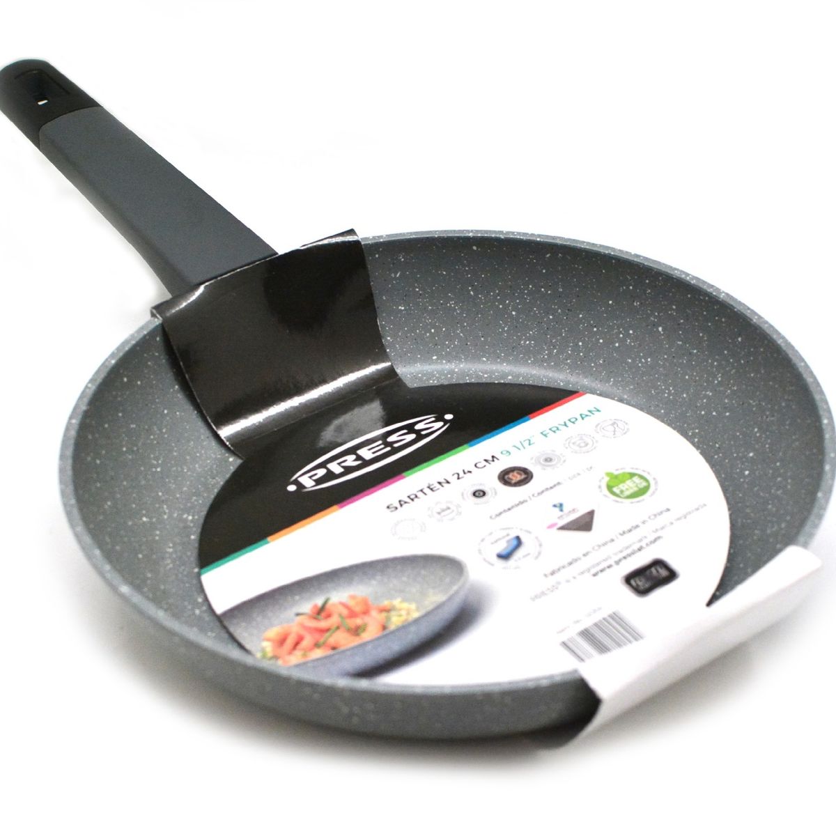 PRESS - Sartén antiadherente 24cm + espátula de regalo - PRESS