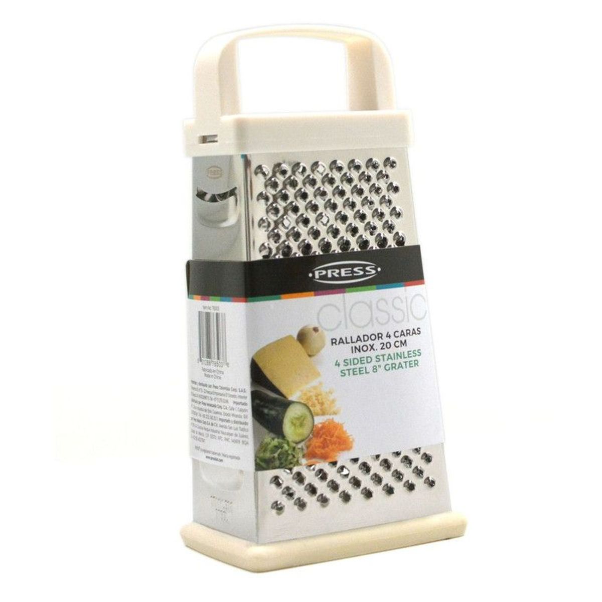 PRESS - Rallador Inoxidable 20cm Línea Classic - PRESS