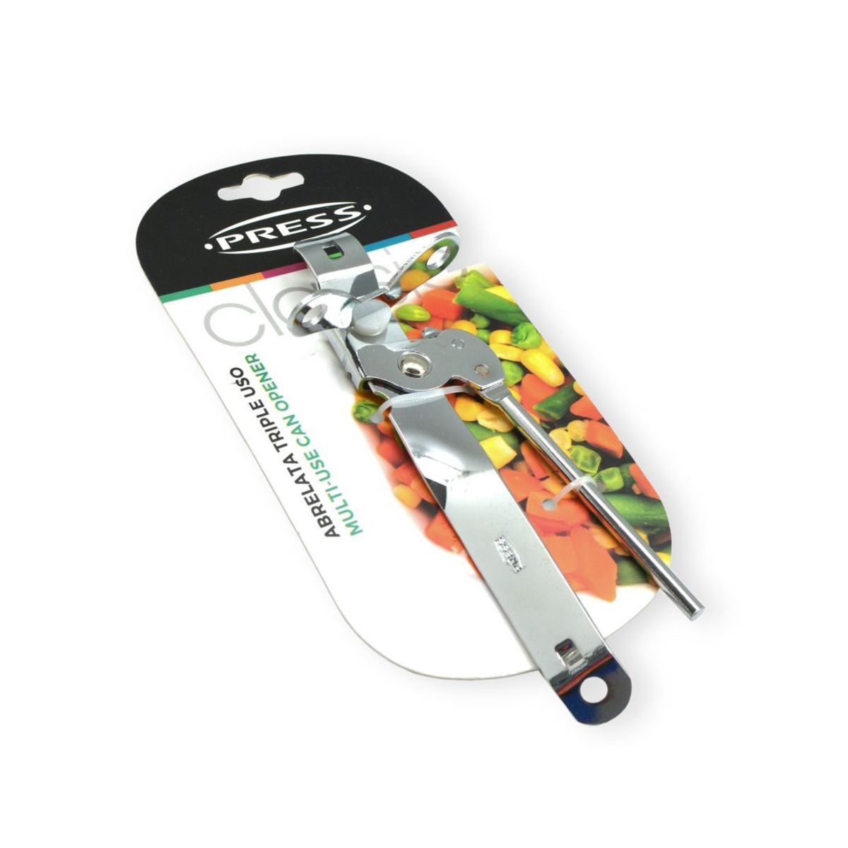 PRESS - Abrelatas Triple uso Línea Classic - PRESS