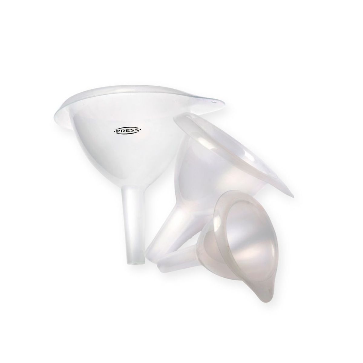 PRESS - Embudos Set 3 Piezas Línea Classic - PRESS