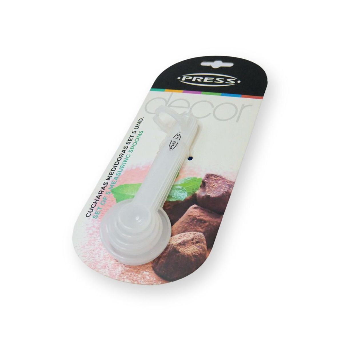 PRESS - Cucharas Medidoras Set 5 und. Línea Classic - PRESS