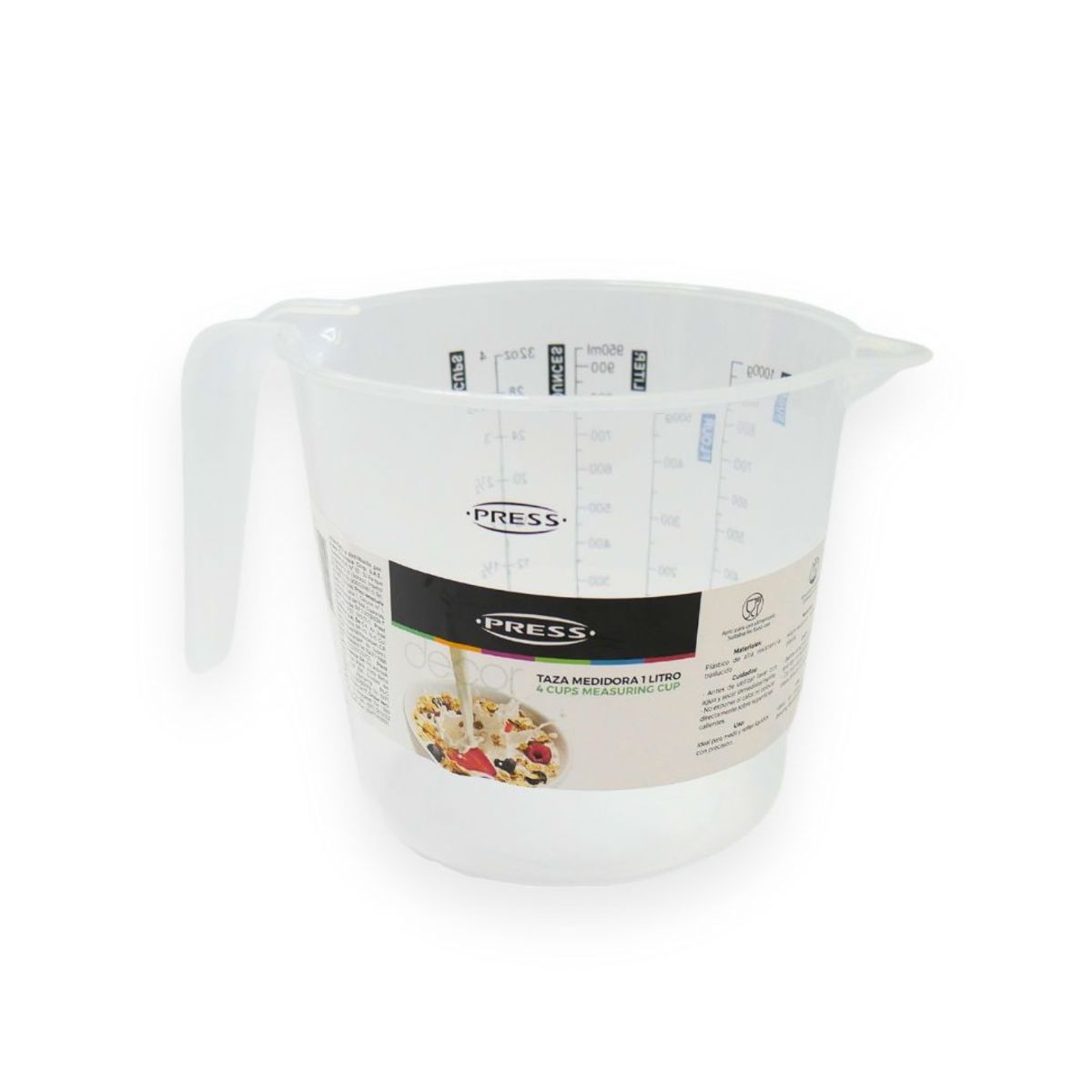 PRESS - Taza Medidora 1L Línea Classic- PRESS