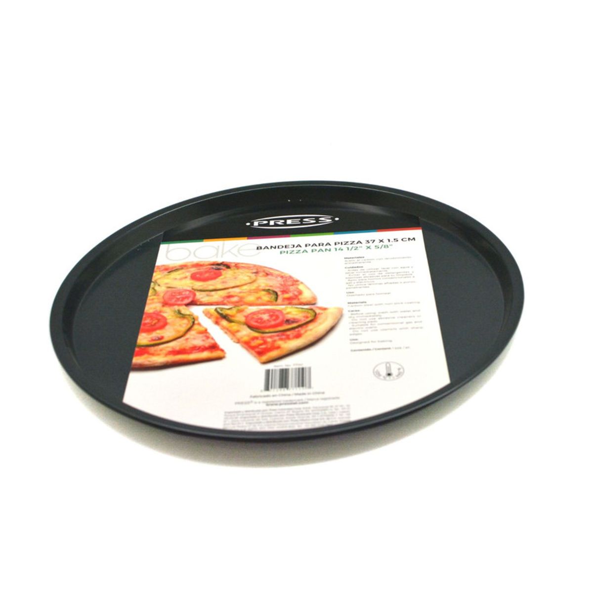 MOLDE PARA PIZZA 37 x 1.5 cm Línea Antiadher. - PRESS, marca Press - Foto Principal