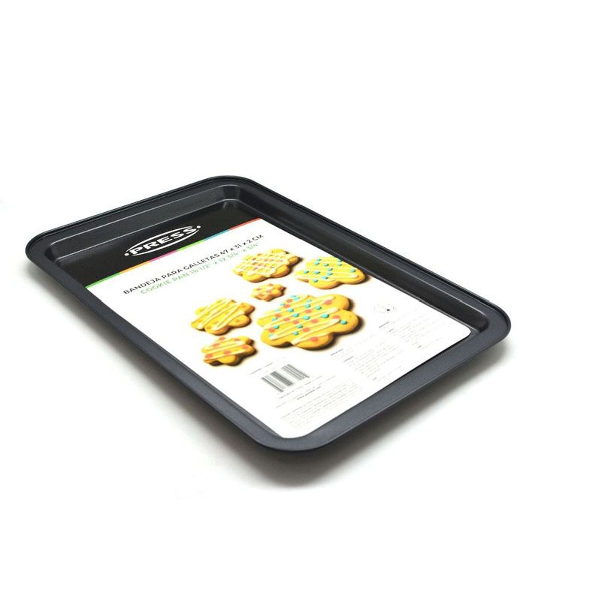PRESS - Bandeja para Galletas 47 x 31 x 2 cm Línea Antiadher. - PRESS