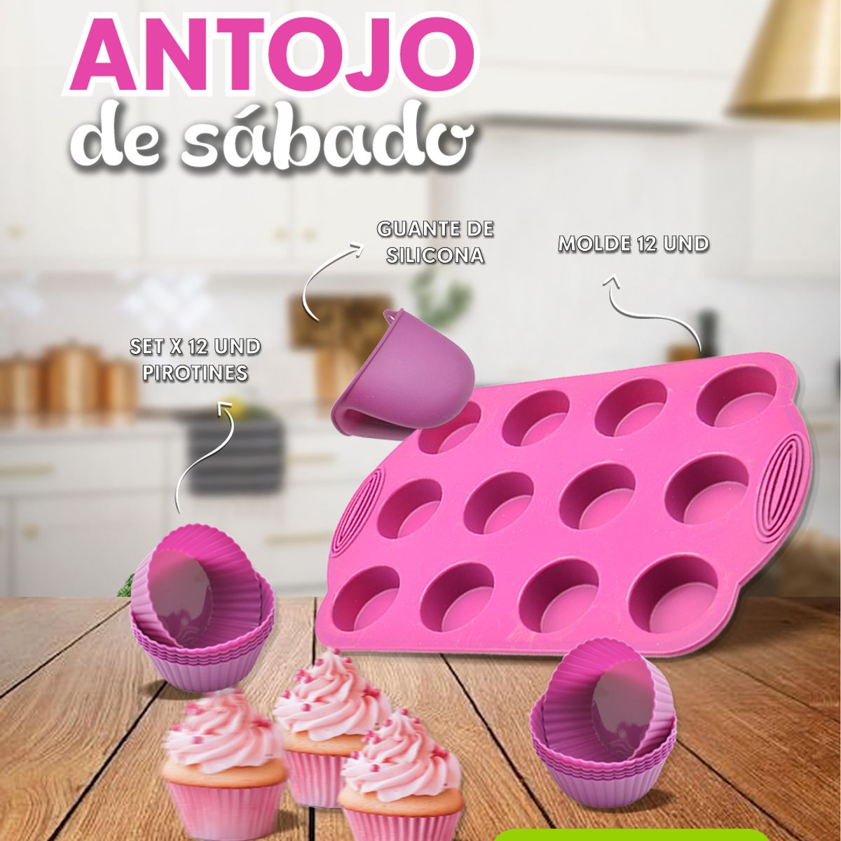 PRESS - Guante de Silicona Línea Silicona - PRESS