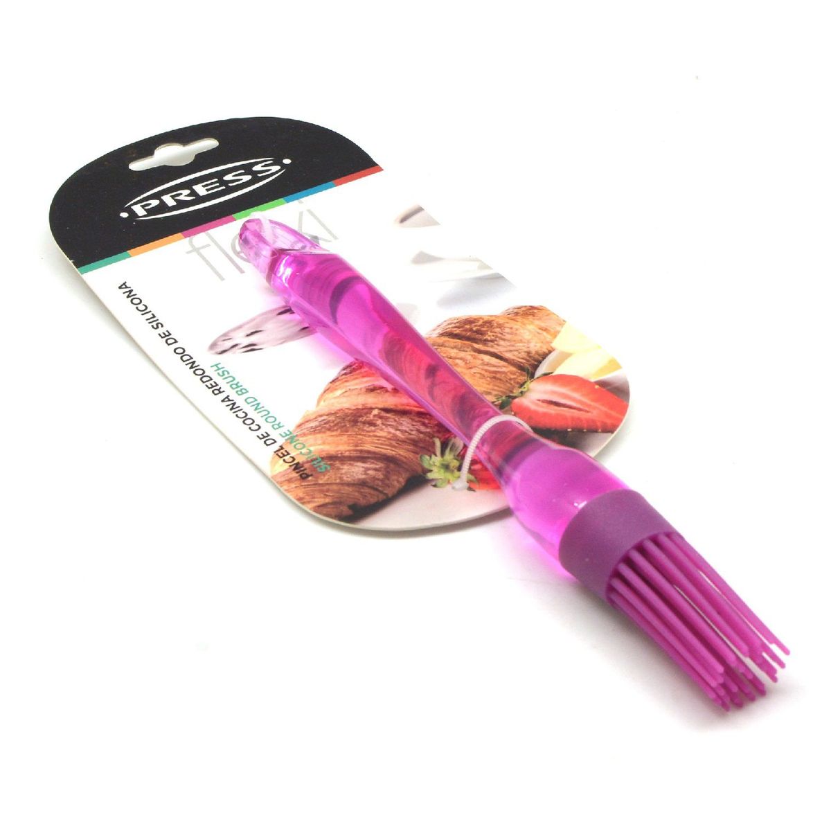 PRESS - Pincel de Cocina Redondo de Silicona Línea Silicona - PRESS