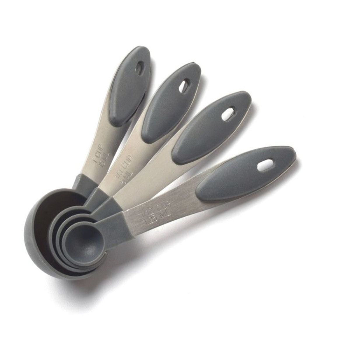 PRESS - Cucharas Medidoras Set 4 und. Inox. Línea Premium - PRESS