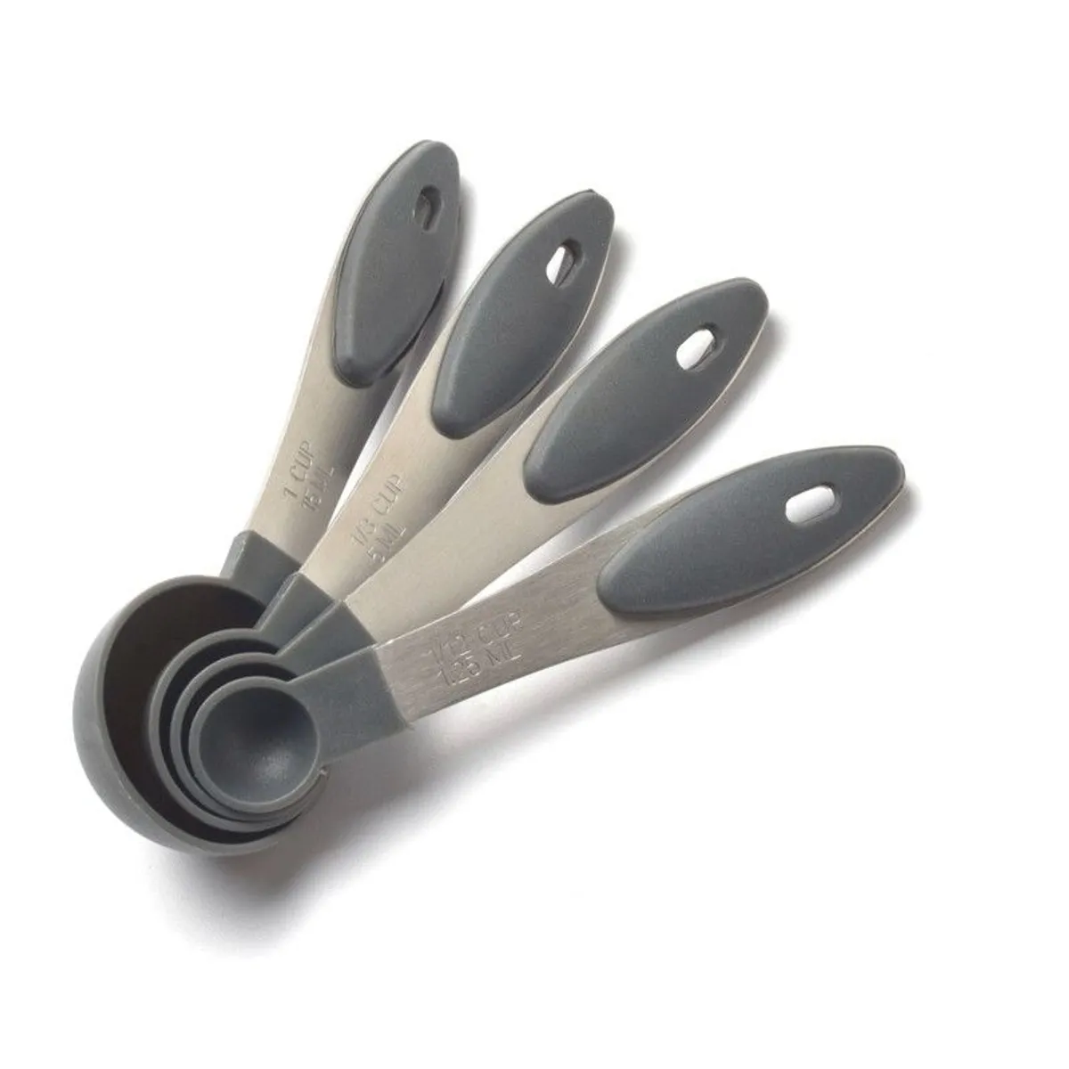 PRESS - Cucharas Medidoras Set 4 und. Inox. Línea Premium - PRESS