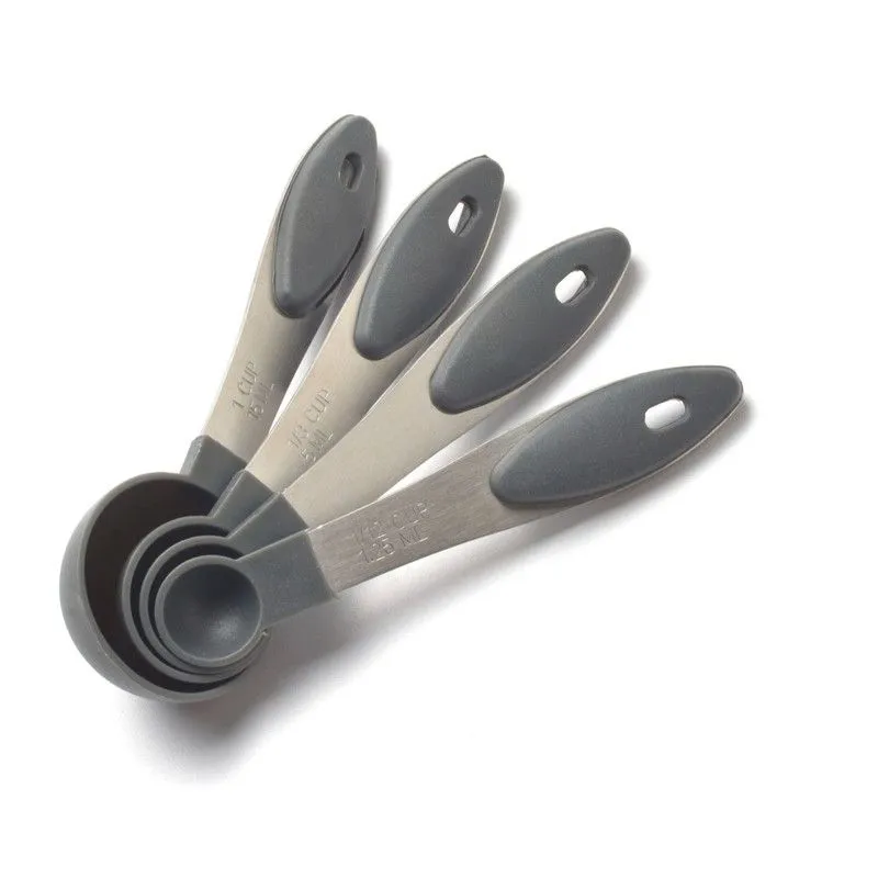 PRESS - Cucharas Medidoras Set 4 und. Inox. Línea Premium - PRESS