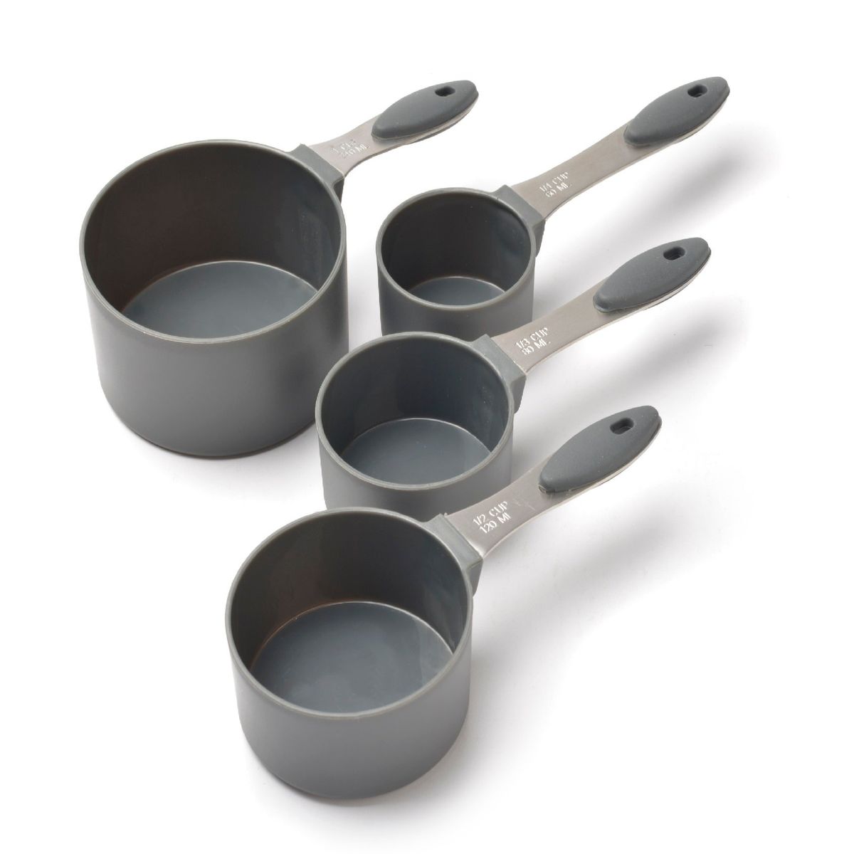 PRESS - Tazas Medidoras Set 4 und. Inox. Línea Premium - PRESS