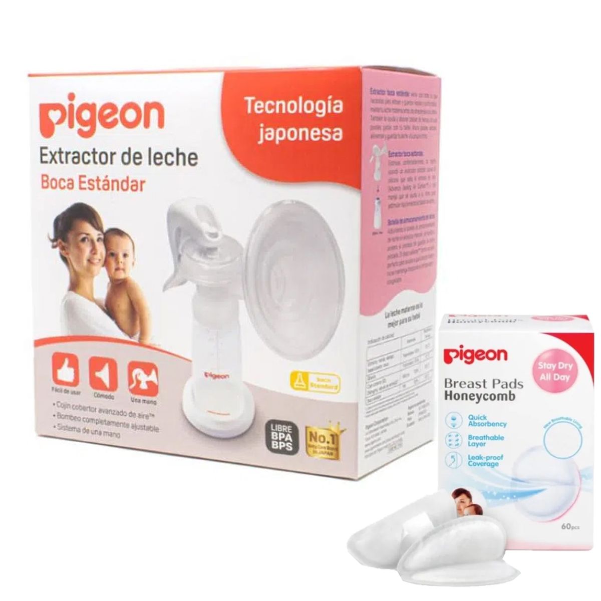 PIGEON - Extractor De Leche Manual Pigeon