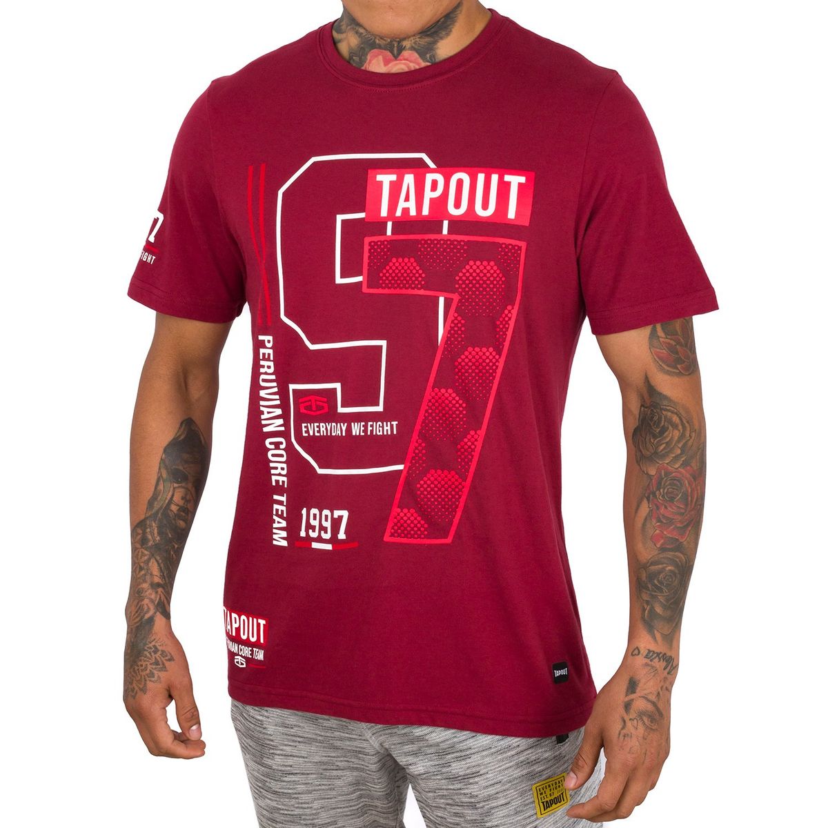 TAPOUT - Polo Manga Corta Hombre Tapout Ranna
