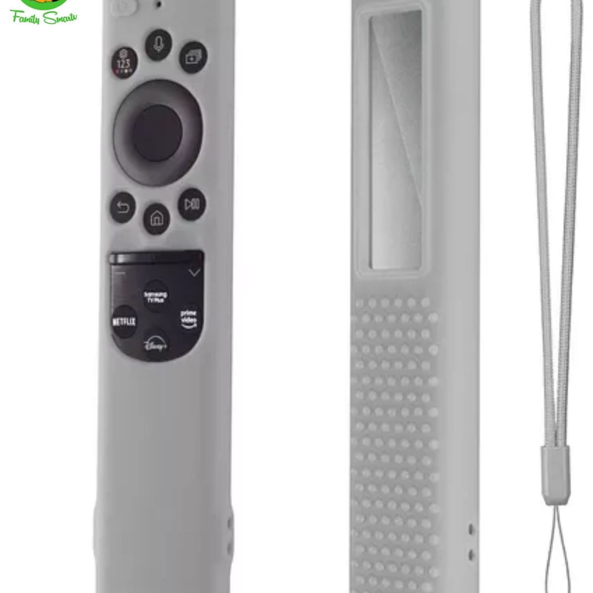 SAMSUNG - Funda Silicona para Control Samsung One Remote 2022 Solar - Plomo