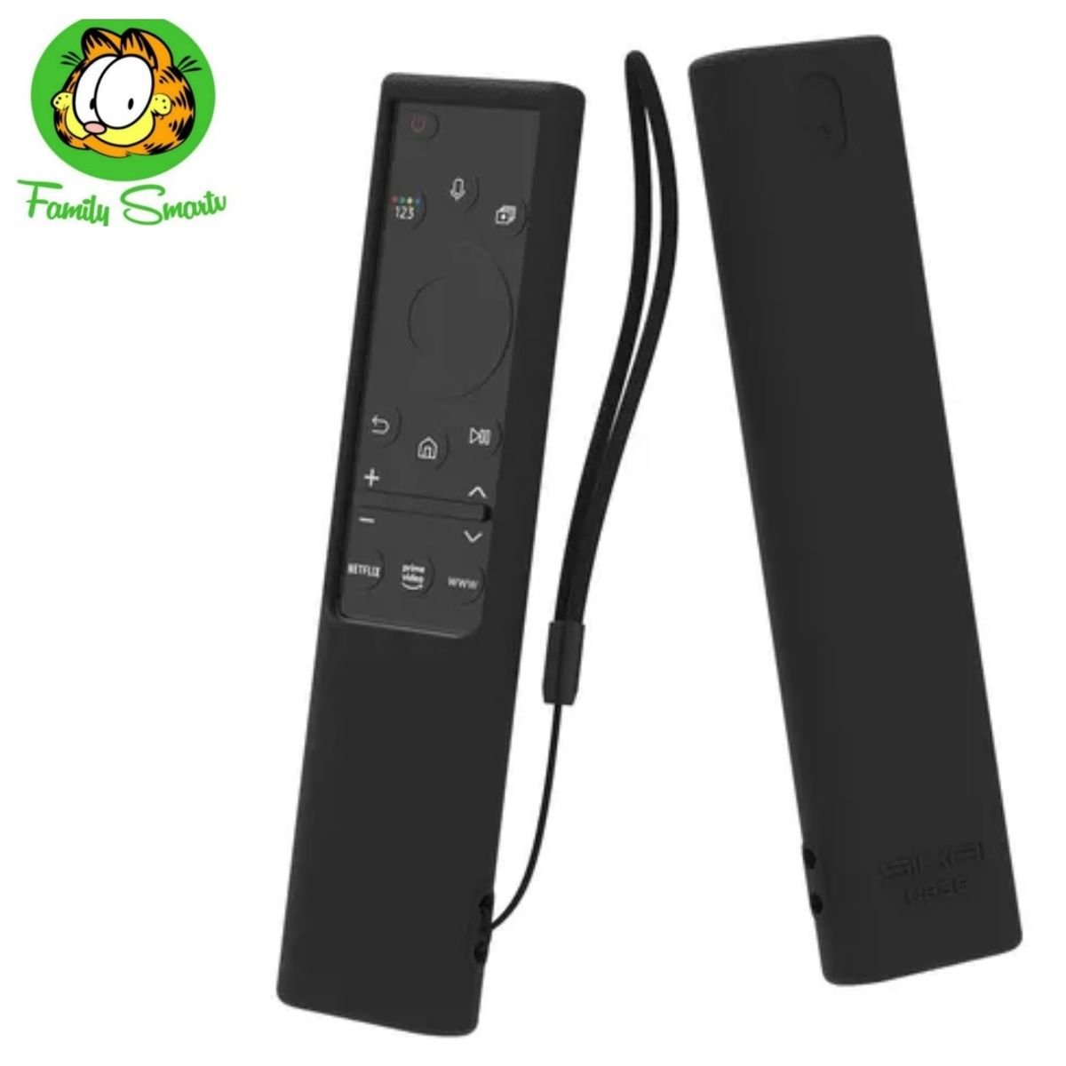 GENERICO - Funda Protectora Completo para Control Samsung One Remote 2021 Negro