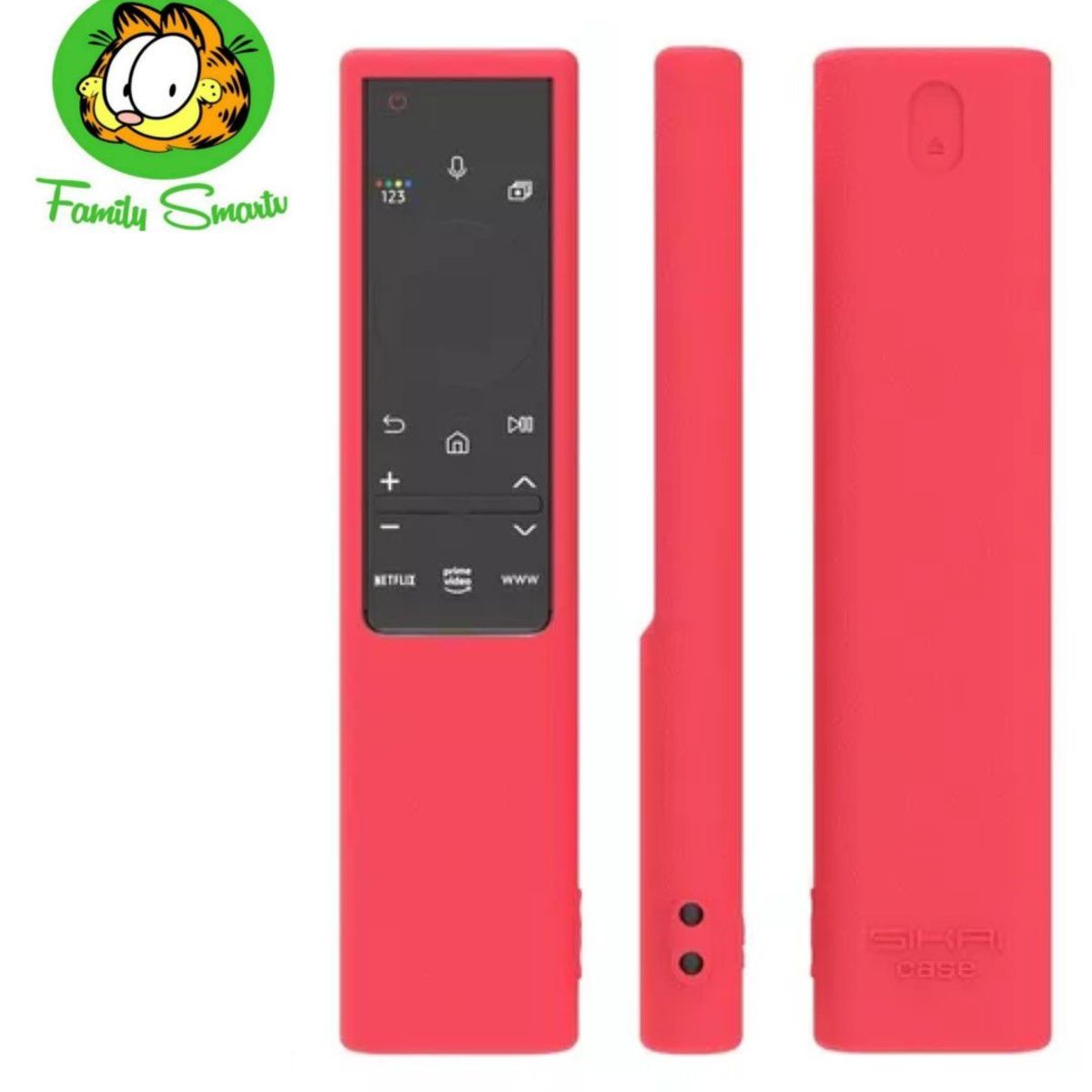 SAMSUNG - Funda Protectora Completo para Control Samsung One Remote 2021 Rojo