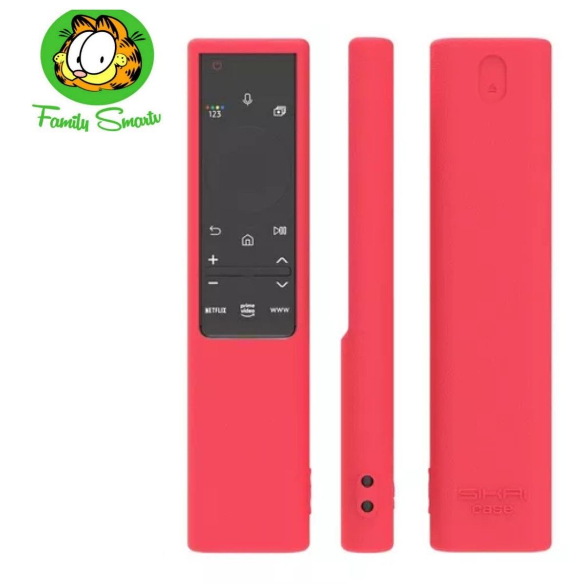 SAMSUNG - Funda Protectora Completo para Control Samsung One Remote 2021 Rojo