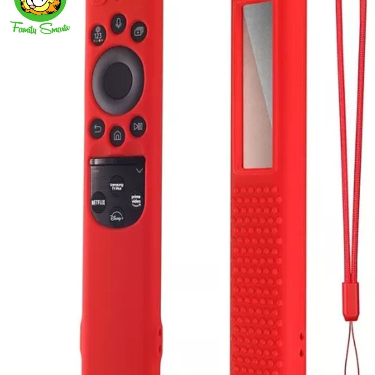 SAMSUNG - Funda de silicona Control Samsung One Remote 2022 Solar - ROJO