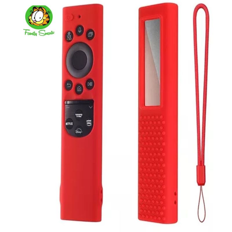 SAMSUNG - Funda de silicona Control Samsung One Remote 2022 Solar - ROJO