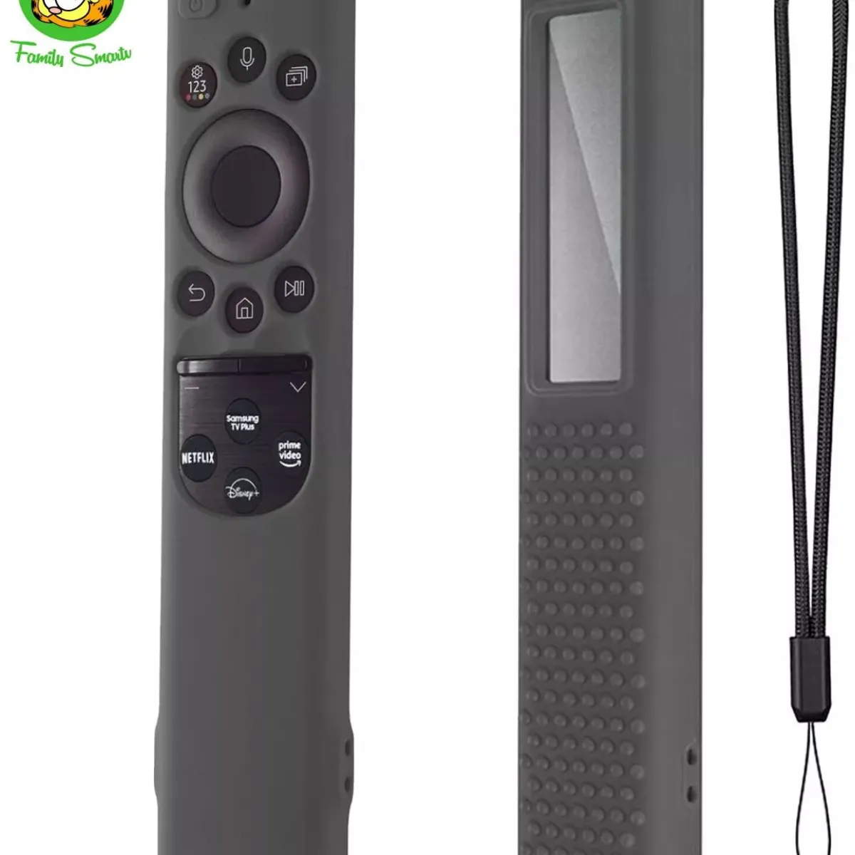 SAMSUNG - Funda Protector de Control Samsung Qled Solar 2022 / Plomo Oscuro