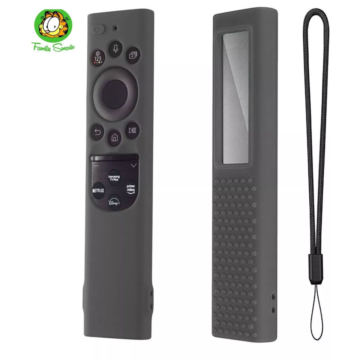 SAMSUNG - Funda Protector de Control Samsung Qled Solar 2022 / Plomo Oscuro