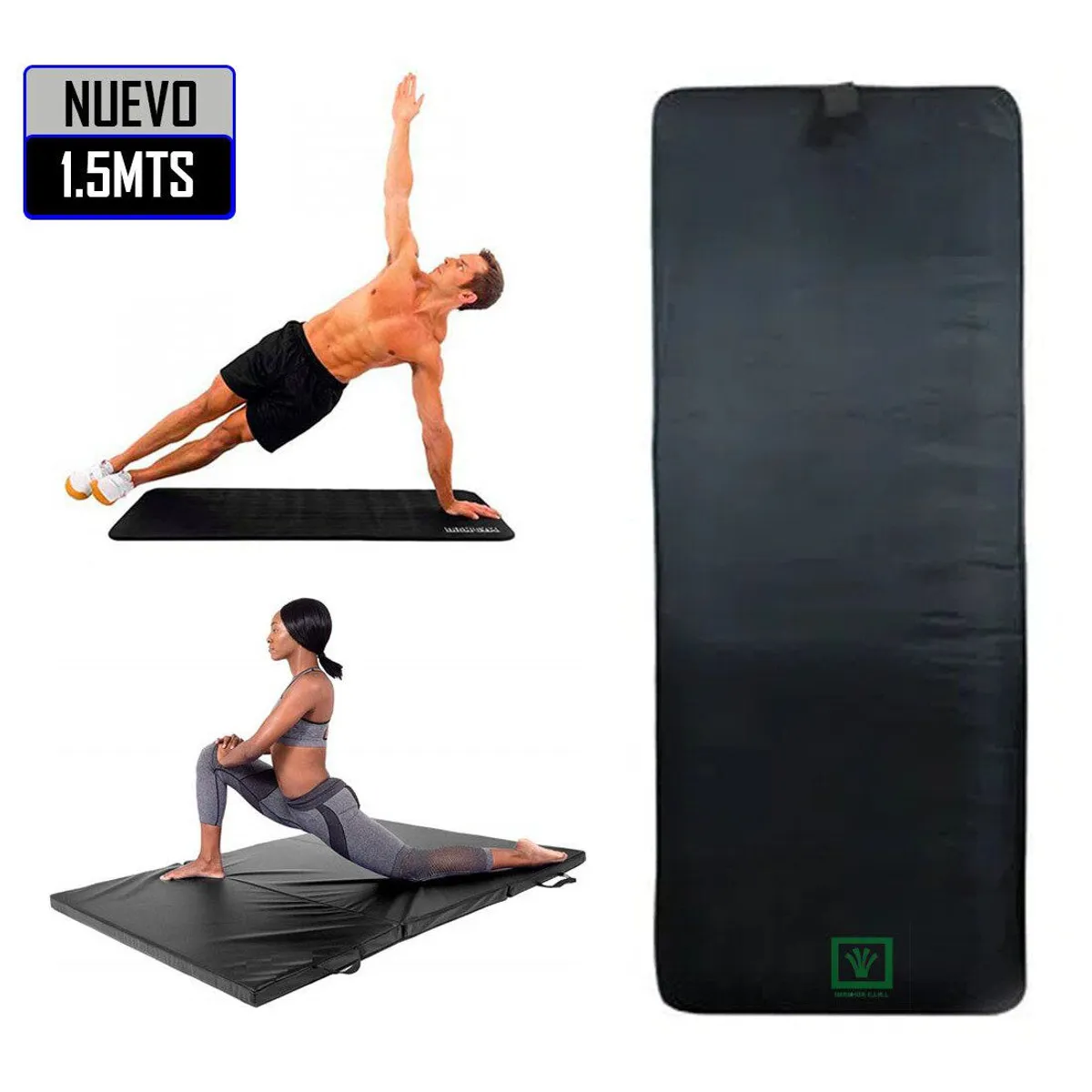 GENERICO - Colchoneta para Gimnasio 1.5 Metros