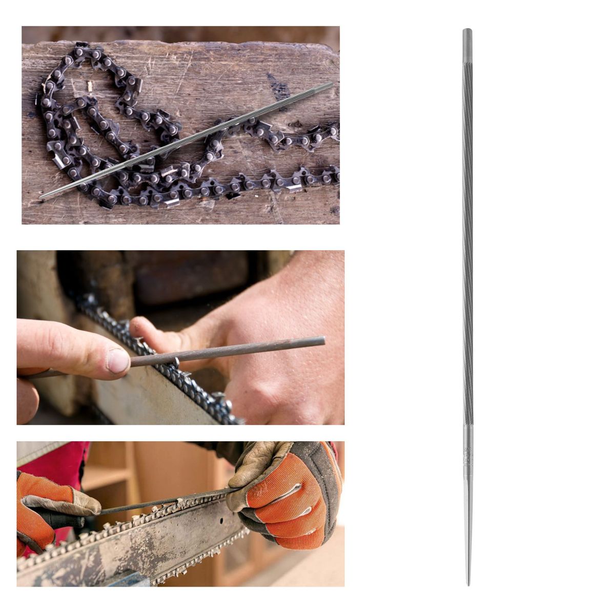 TRUPER - Lima profesional para motosierra Truper Expert