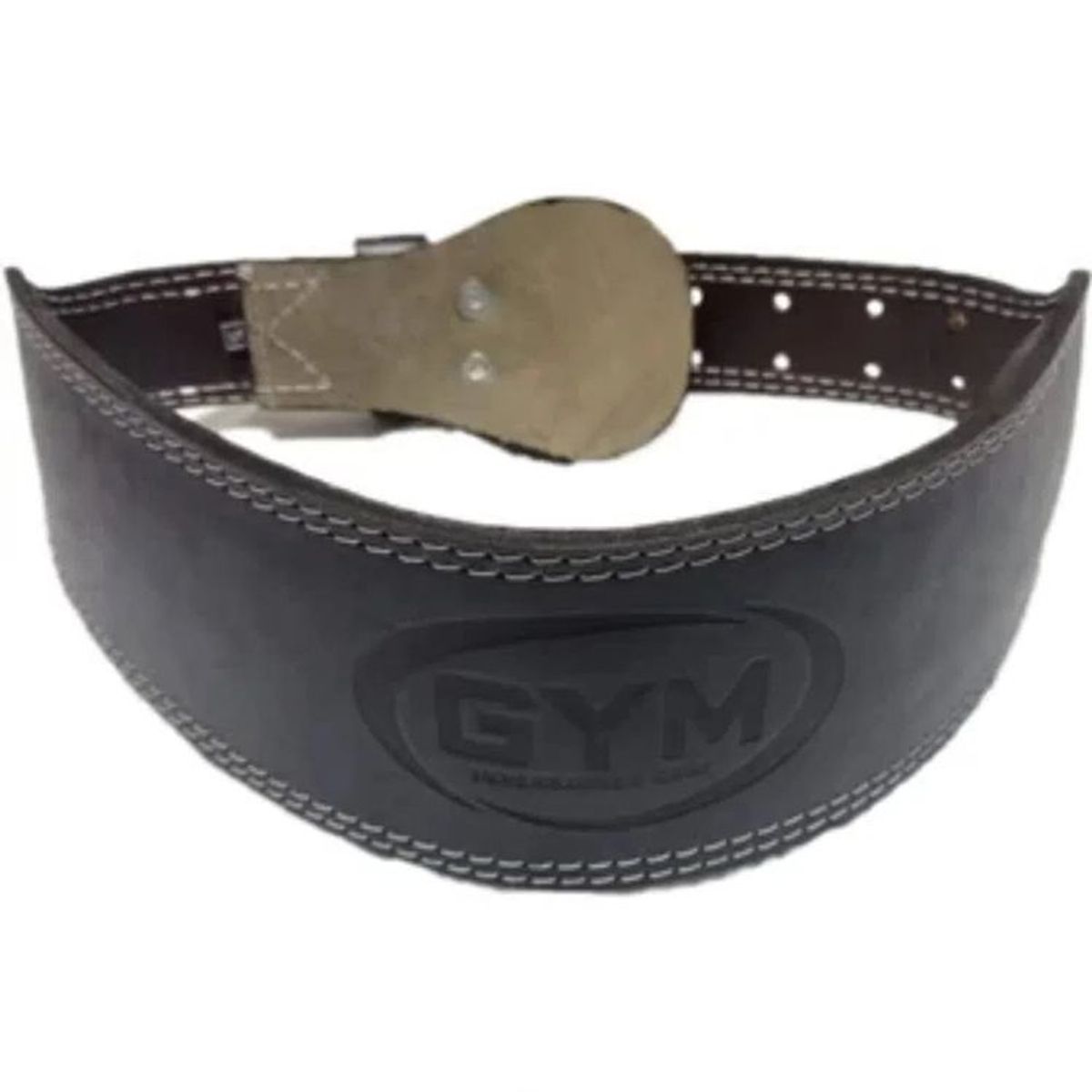 GENERICO - Cinturón para Levantamiento de Pesas de Cuero M