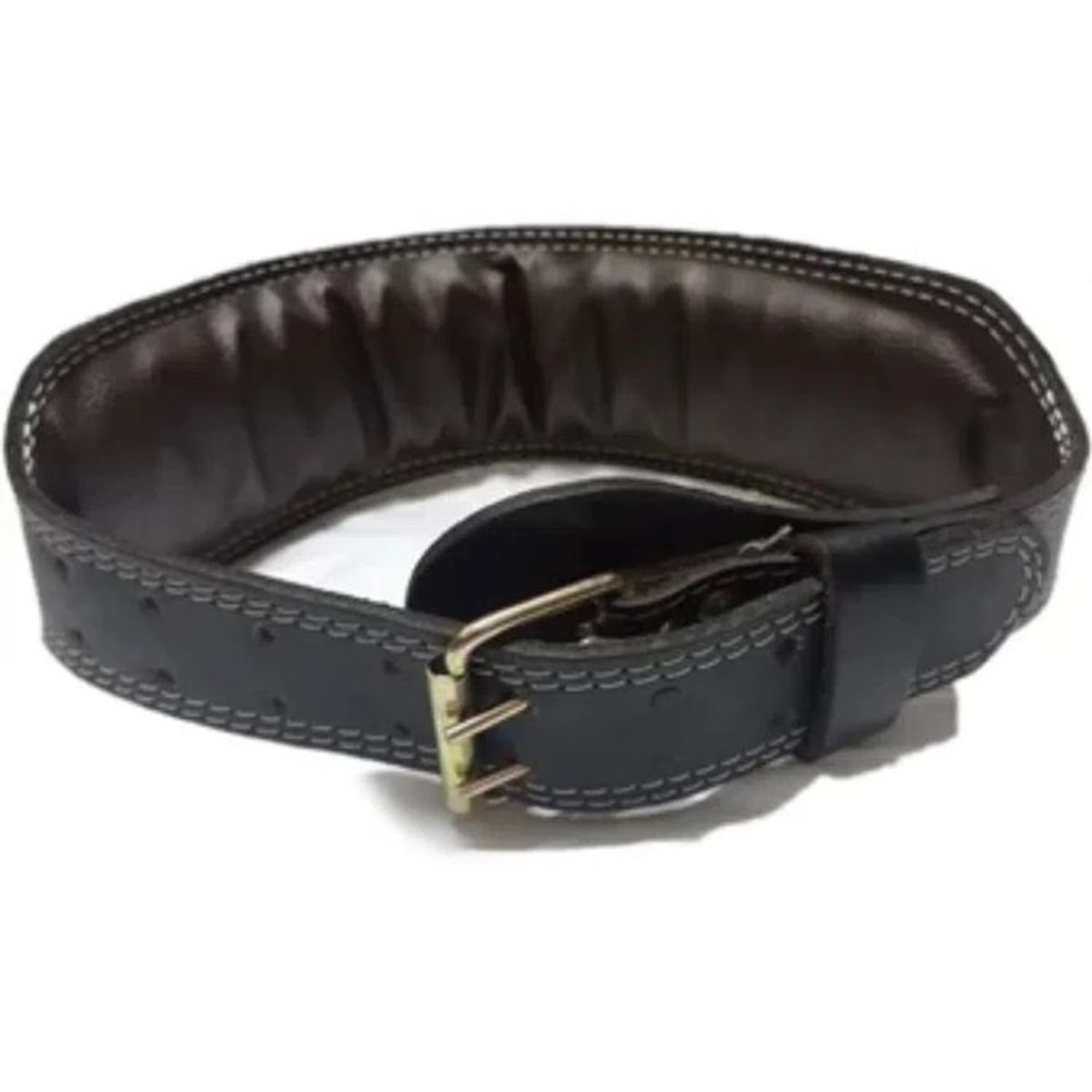 GENERICO - Cinturón para Levantamiento de Pesas de Cuero M