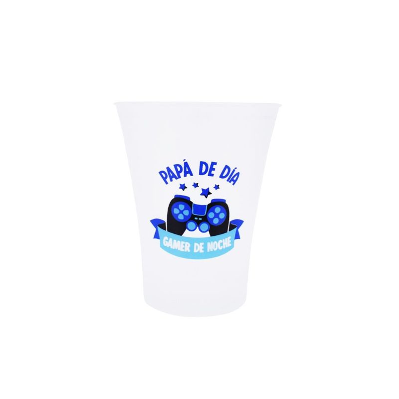 BLUE BOX - VASO KERO CORTO 12 ONZAS X6 PAPÁ GAMER