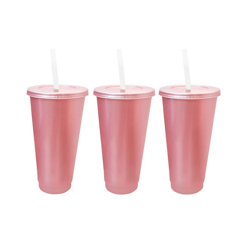 BLUE BOX - Vasos tumbler pack x 3 - ORO ROSA