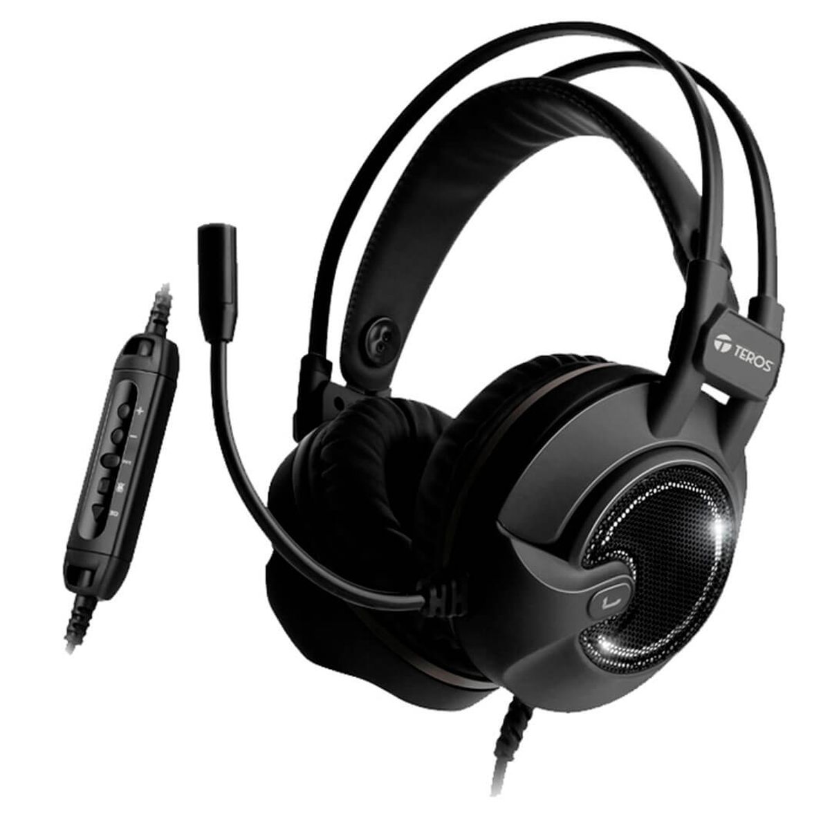 TEROS - Audifono Gamer 7.1 Usb Gaming Cancelacion Ruido TE 8140N Teros