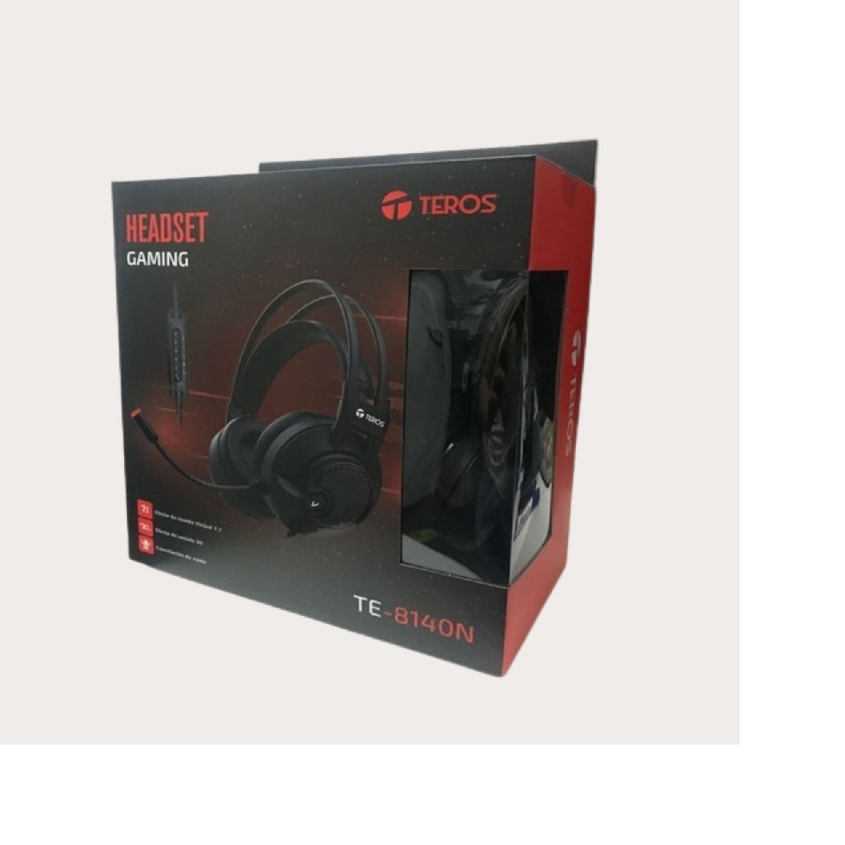 TEROS - Audifono Gamer 7.1 Usb Gaming Cancelacion Ruido TE 8140N Teros
