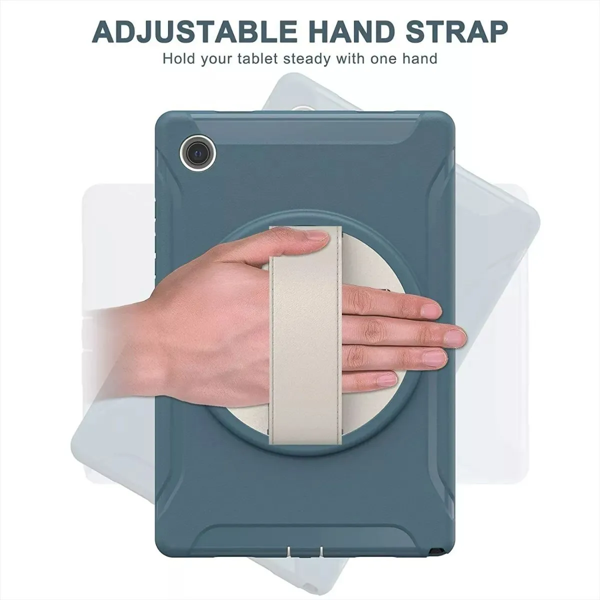 GENERICO - Funda Protector Armor para Tablet Samsung A8 10,5 SM-X200/X205 Rosado