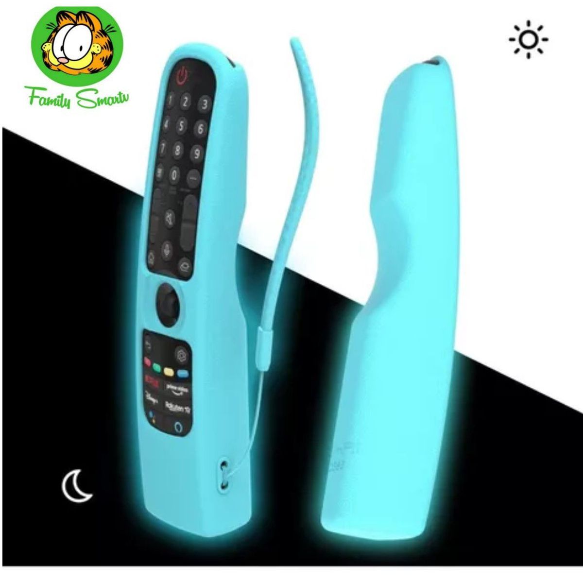 LG - Funda para Magic Remote LG 2021 Silicona Turquesa