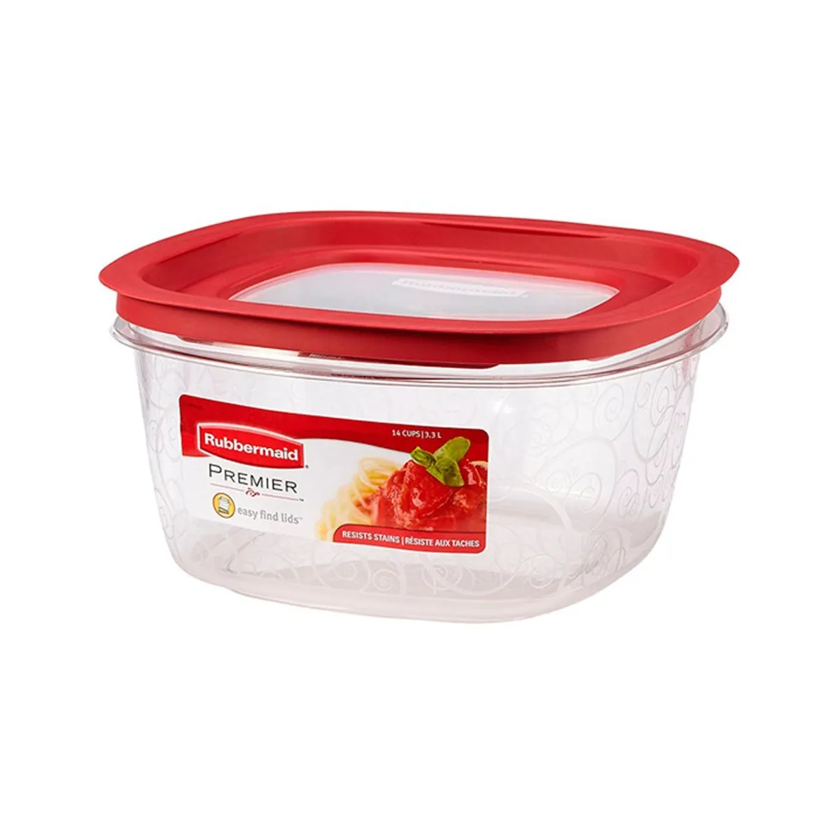 RUBBERMAID - Contenedor Premier Tritan 14 Cup (aprox 3.3 L) - RUBBERMAID