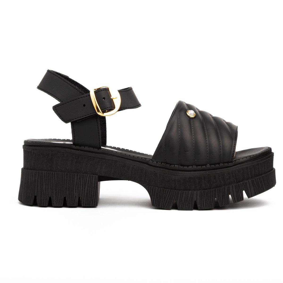 NEBULA - Sandalia Belley - Negro
