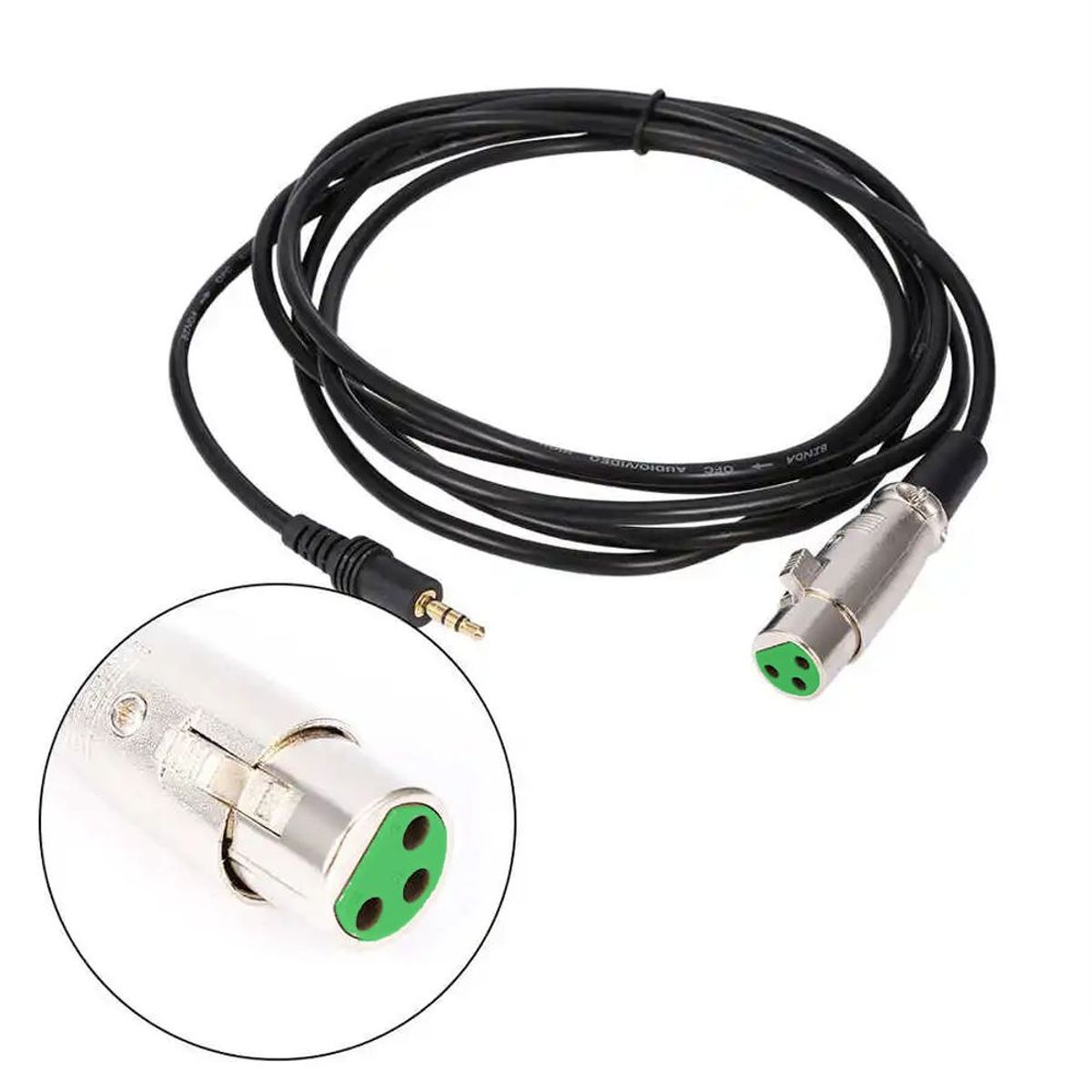 OEM - Cable XLR a Mini Plug 3.5mm - 2.5 metros