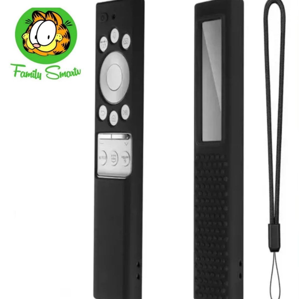 SAMSUNG - Funda Protector Completo Control Samsung One Remote 2021 Solar Negro